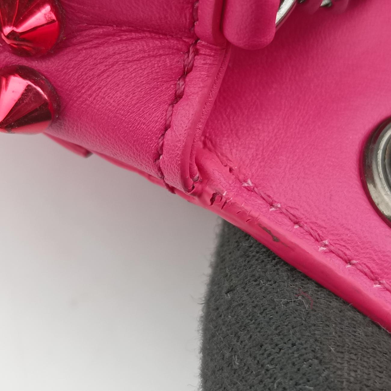 Sweet Charity Scarabe SpikeRoseLeatherスイート チャリティー スカラベ スパイクローズ レッドレザー