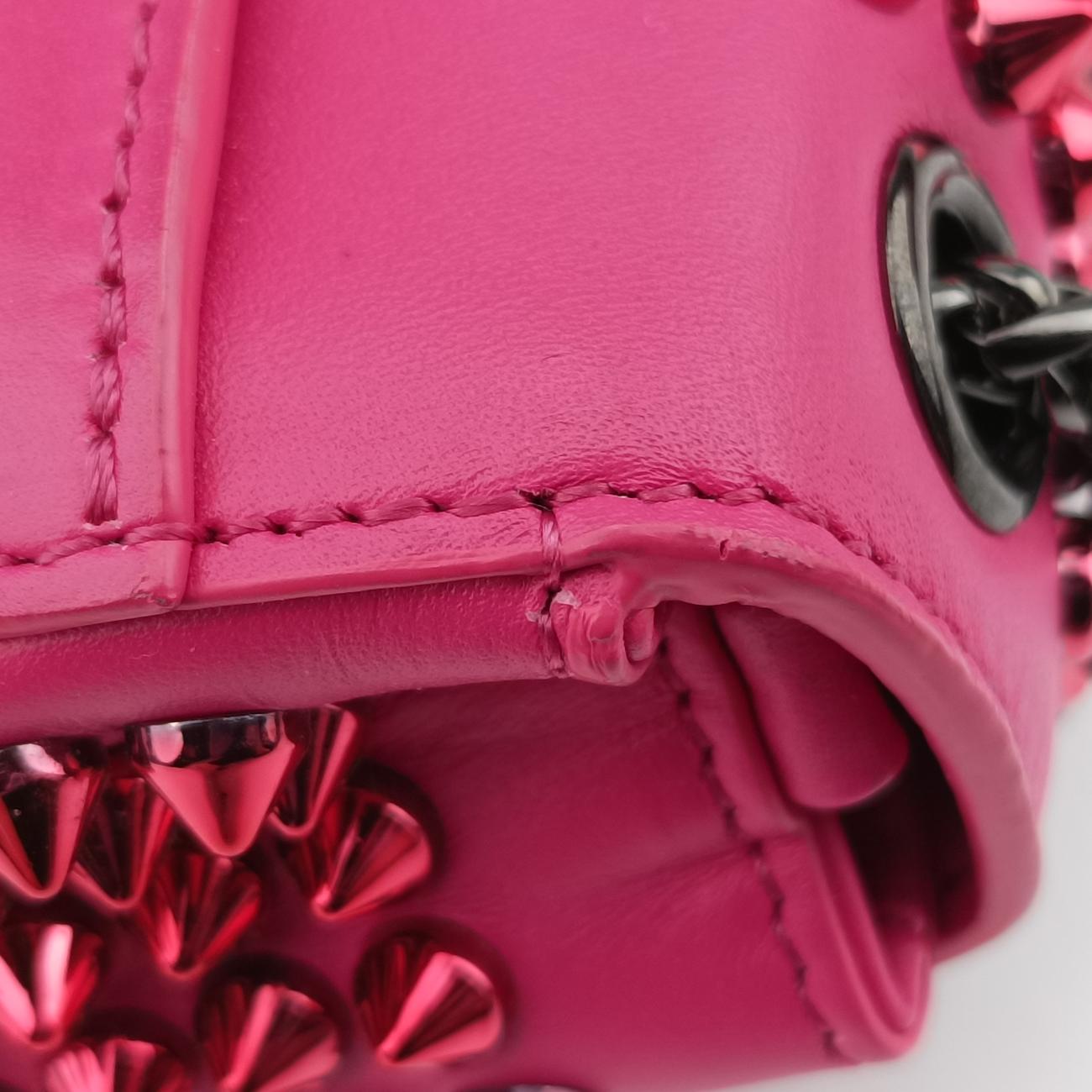 Sweet Charity Scarabe SpikeRoseLeatherスイート チャリティー スカラベ スパイクローズ レッドレザー
