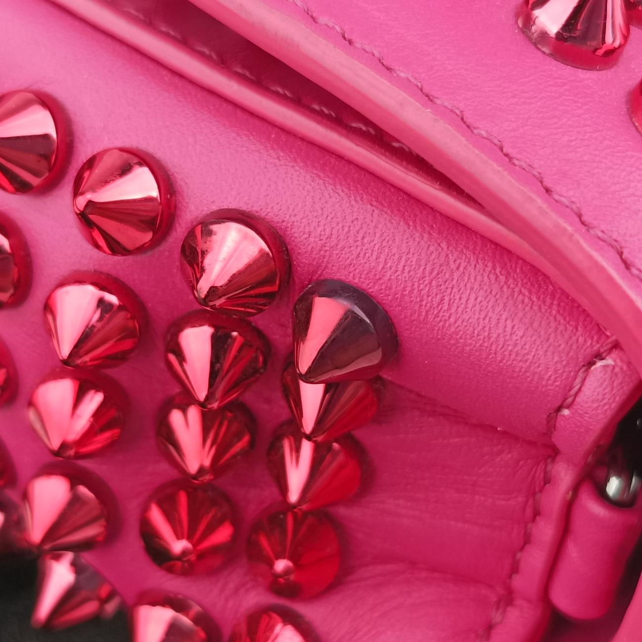 Sweet Charity Scarabe SpikeRoseLeatherスイート チャリティー スカラベ スパイクローズ レッドレザー