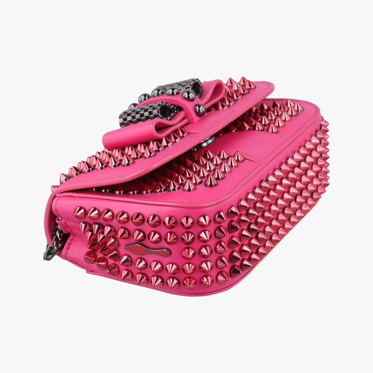 Sweet Charity Scarabe SpikeRoseLeatherスイート チャリティー スカラベ スパイクローズ レッドレザー