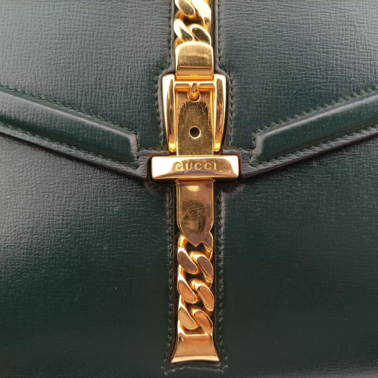 Sylvie 1969GreenLeather602781H031700945シルヴィ 1969グリーンレザー602781H031700945
