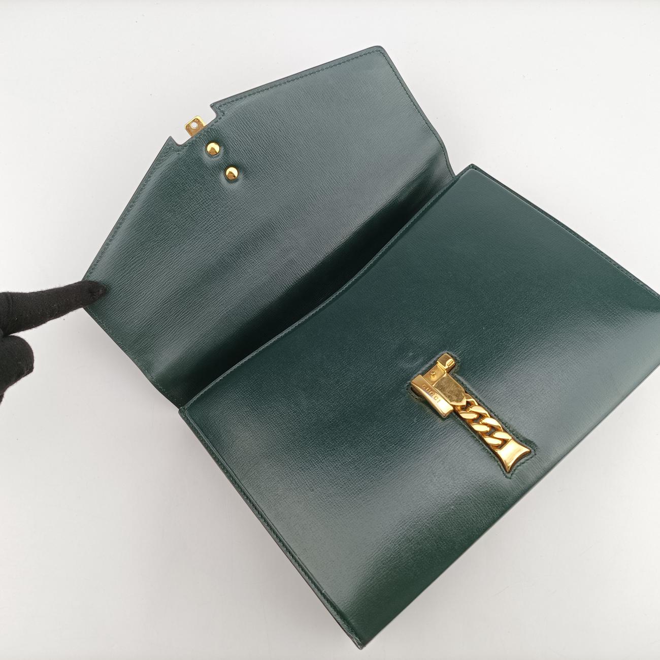Sylvie 1969GreenLeather602781H031700945シルヴィ 1969グリーンレザー602781H031700945