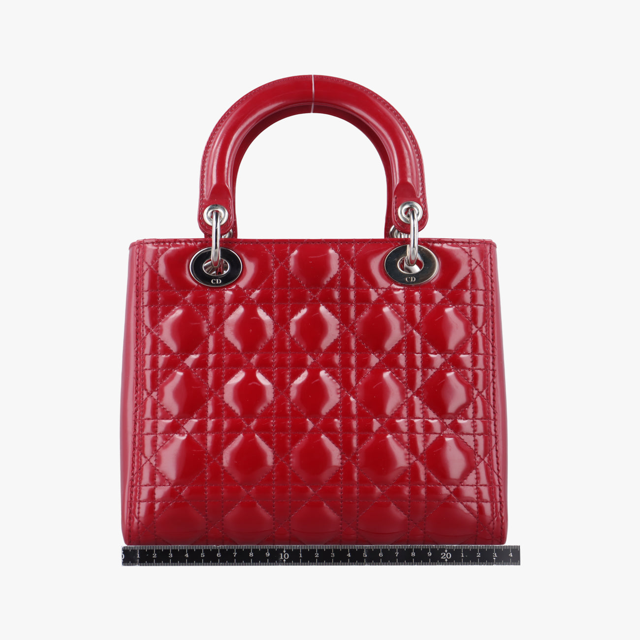 Lady DiorRedpatent01-BO-1102レディディオールレッドパテント01-BO-1102