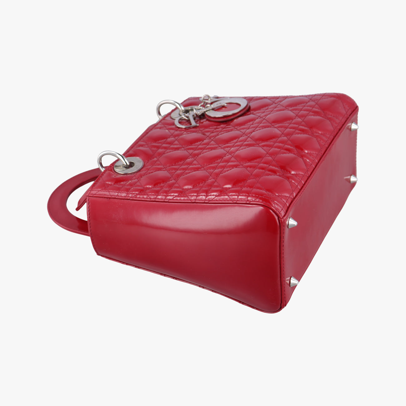 Lady DiorRedpatent01-BO-1102レディディオールレッドパテント01-BO-1102
