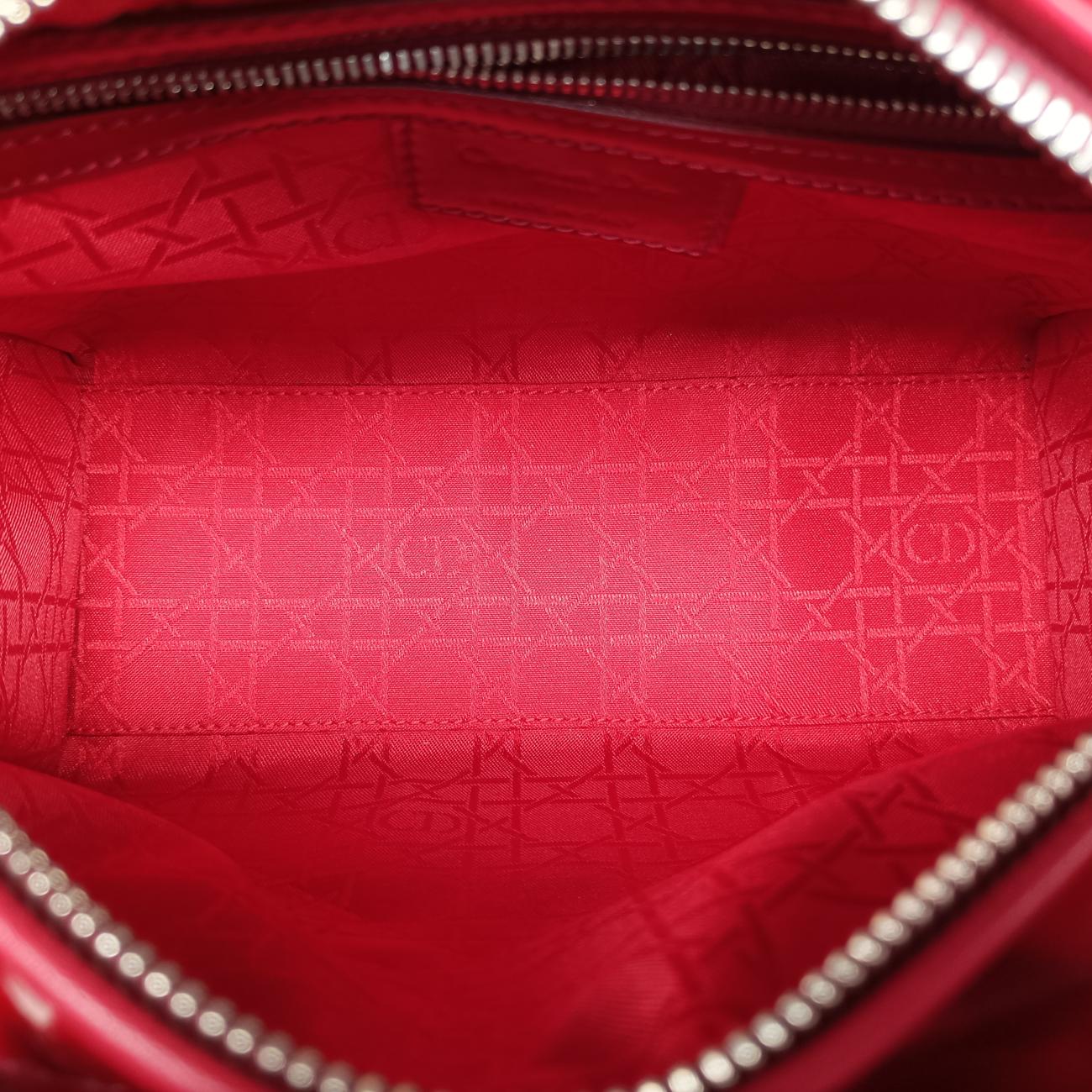 Lady DiorRedpatent01-BO-1102レディディオールレッドパテント01-BO-1102
