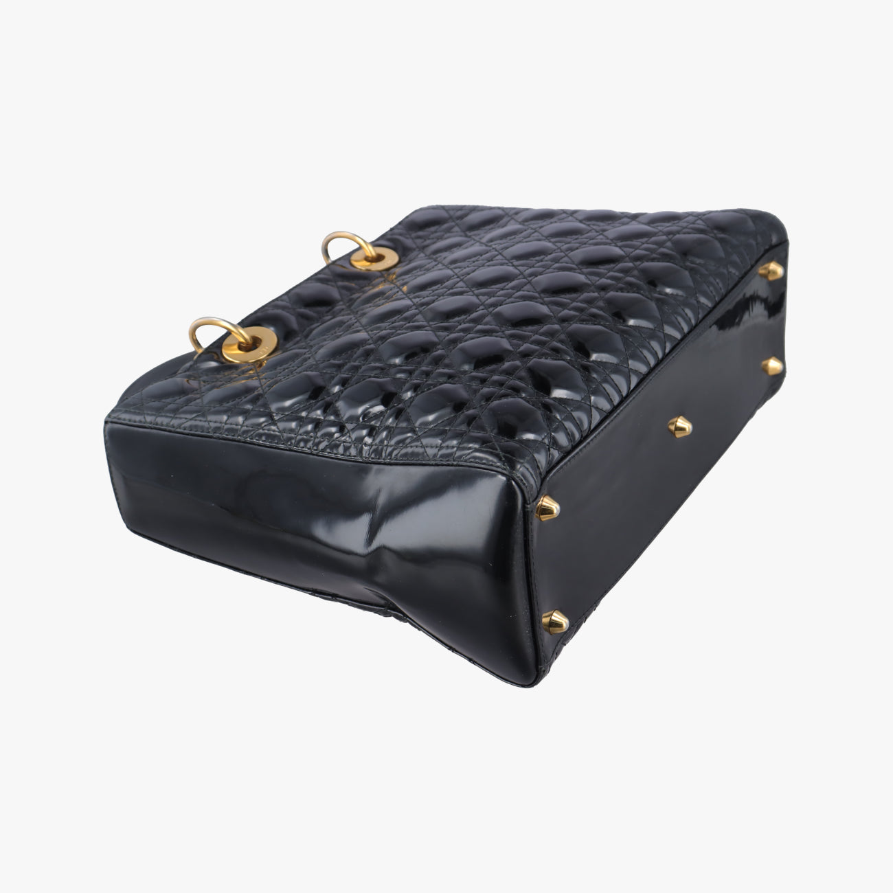 Lady DiorBlackPatent05-MA-1110 Cレディディオールブラックパテント05-MA-1110 C