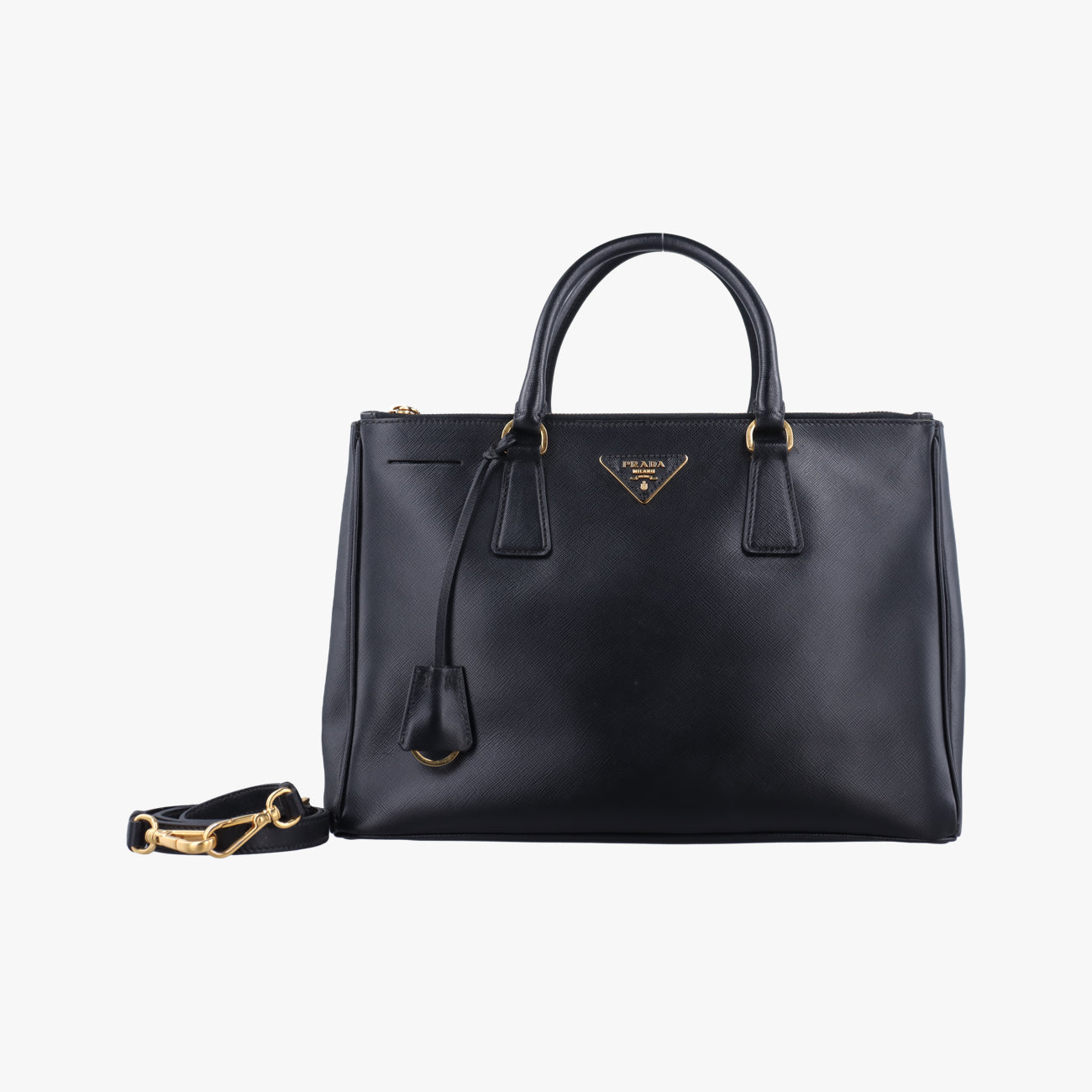 GalleriaBlackSAFFIANO Leather1BA27431/Rガレリアブラックサフィアーノレザー1BA27431/R