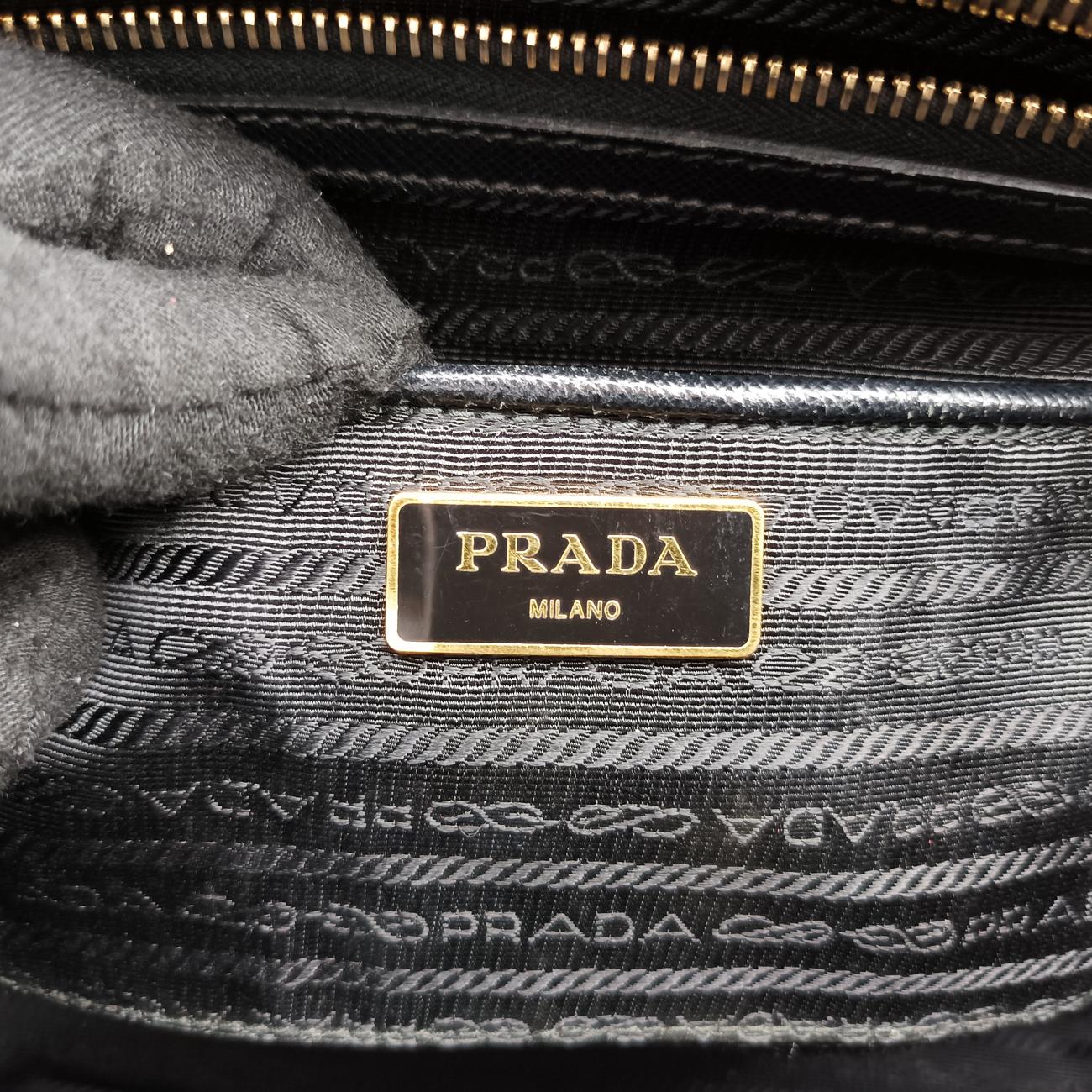GalleriaBlackSAFFIANO Leather1BA27431/Rガレリアブラックサフィアーノレザー1BA27431/R