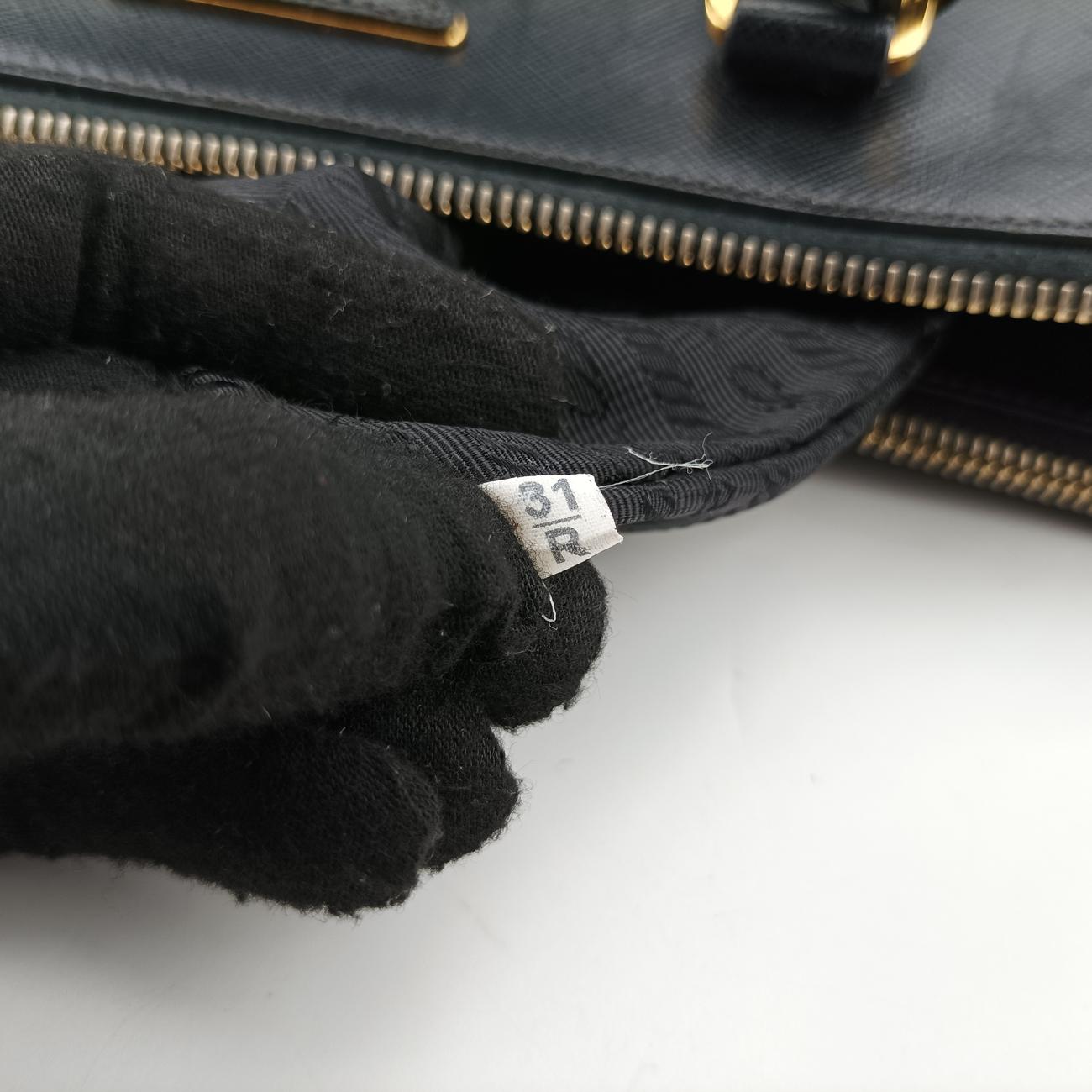 GalleriaBlackSAFFIANO Leather1BA27431/Rガレリアブラックサフィアーノレザー1BA27431/R