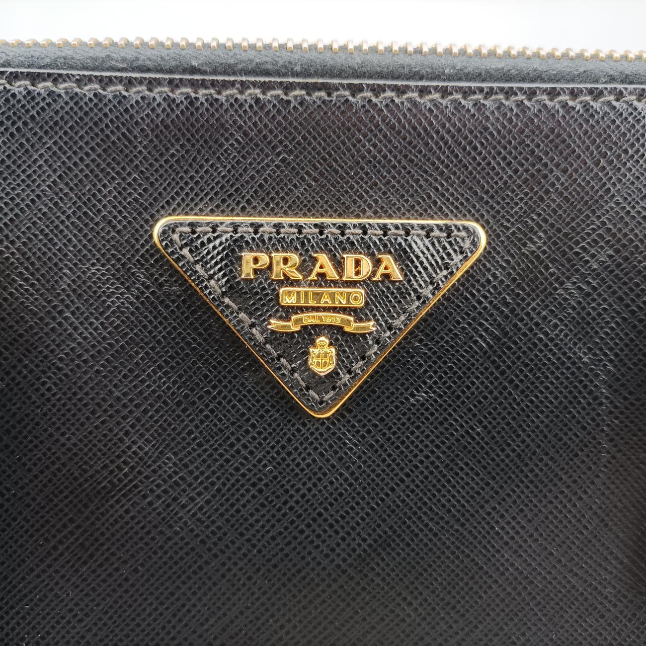 GalleriaBlackSAFFIANO Leather1BA27431/Rガレリアブラックサフィアーノレザー1BA27431/R