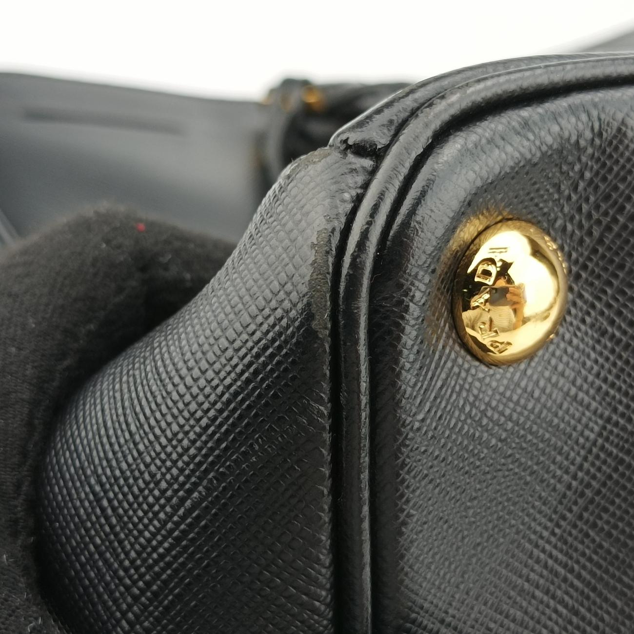GalleriaBlackSAFFIANO Leather1BA27431/Rガレリアブラックサフィアーノレザー1BA27431/R