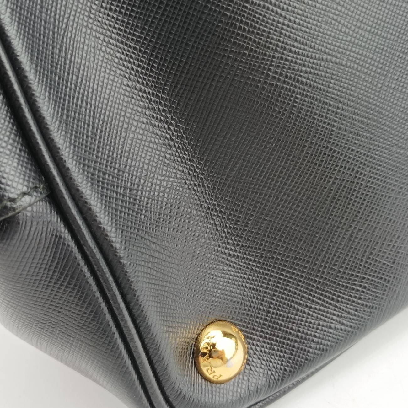 GalleriaBlackSAFFIANO Leather1BA27431/Rガレリアブラックサフィアーノレザー1BA27431/R