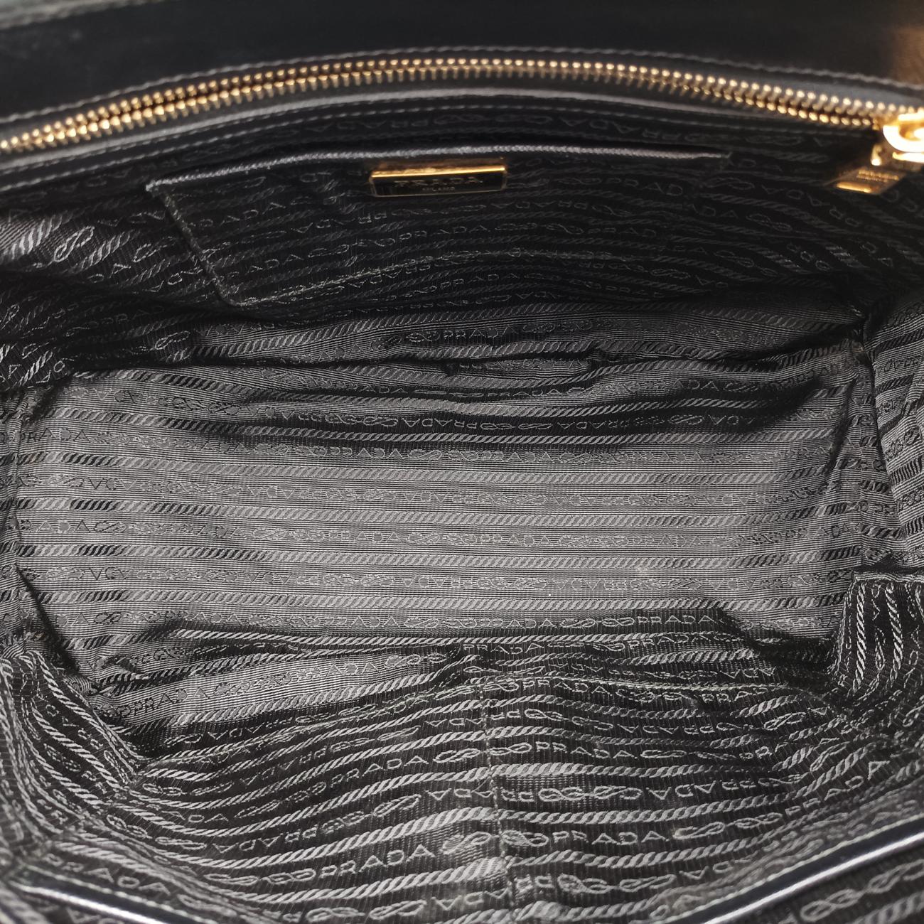 GalleriaBlackSAFFIANO Leather1BA27431/Rガレリアブラックサフィアーノレザー1BA27431/R