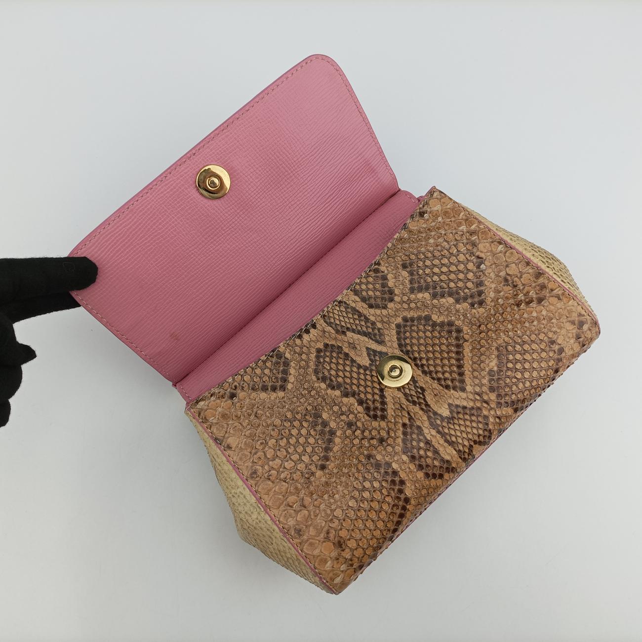 SICILYMulticolourLeather x Snakeskinシシリーマルチカラーレザー×ヘビ革