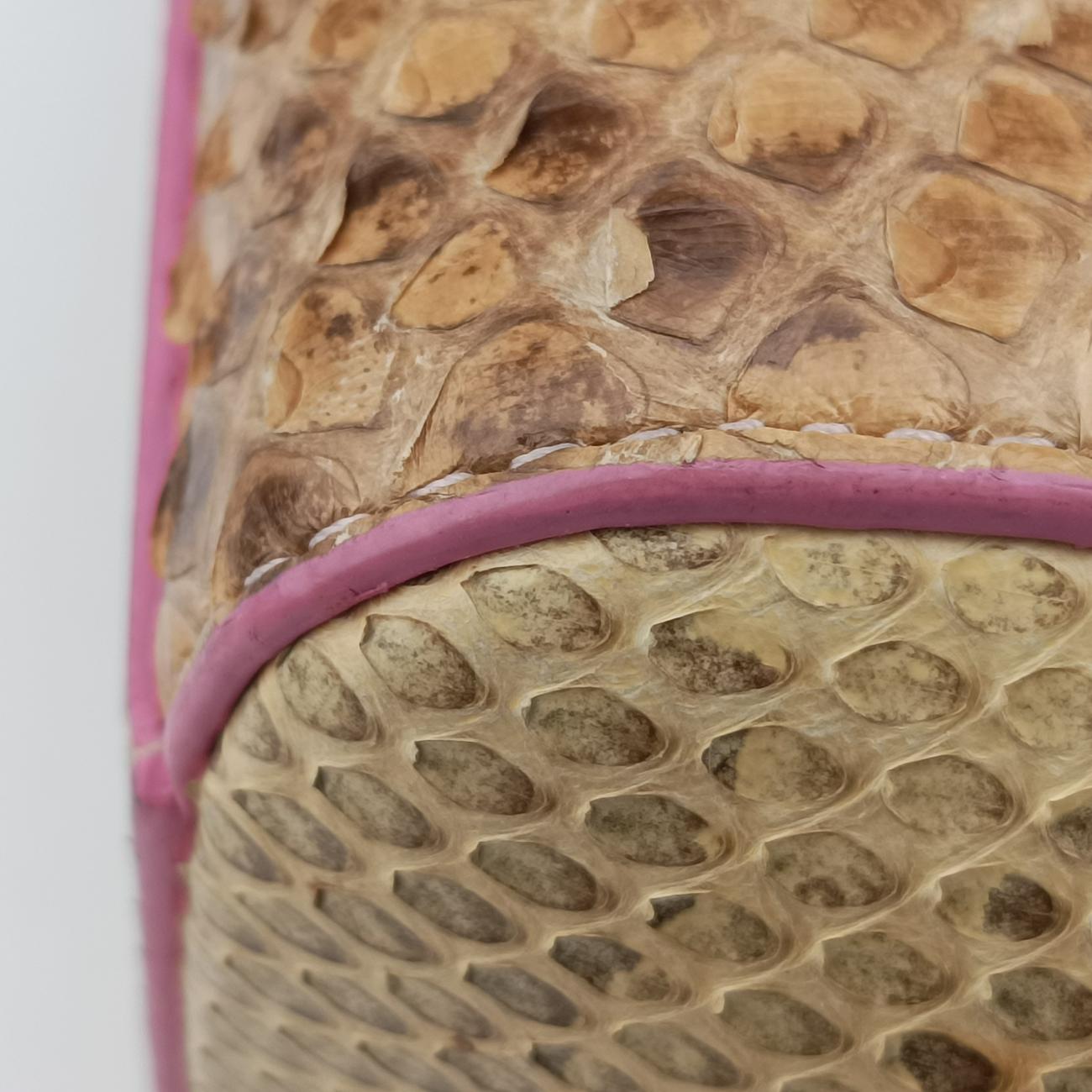 SICILYMulticolourLeather x Snakeskinシシリーマルチカラーレザー×ヘビ革