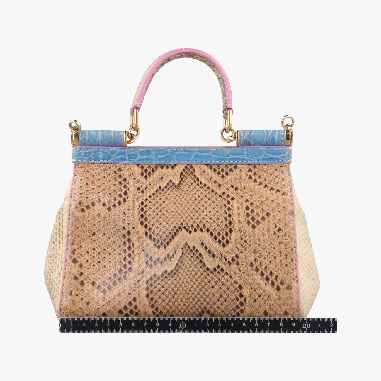 SICILYMulticolourLeather x Snakeskinシシリーマルチカラーレザー×ヘビ革