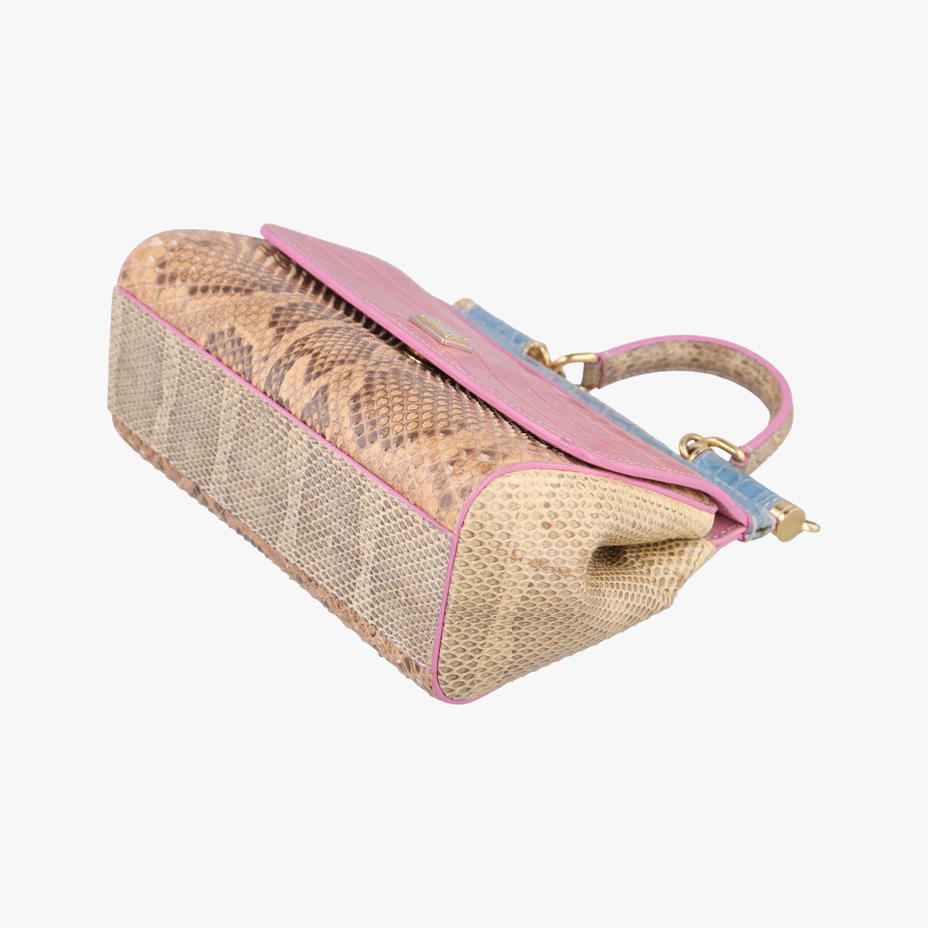 SICILYMulticolourLeather x Snakeskinシシリーマルチカラーレザー×ヘビ革