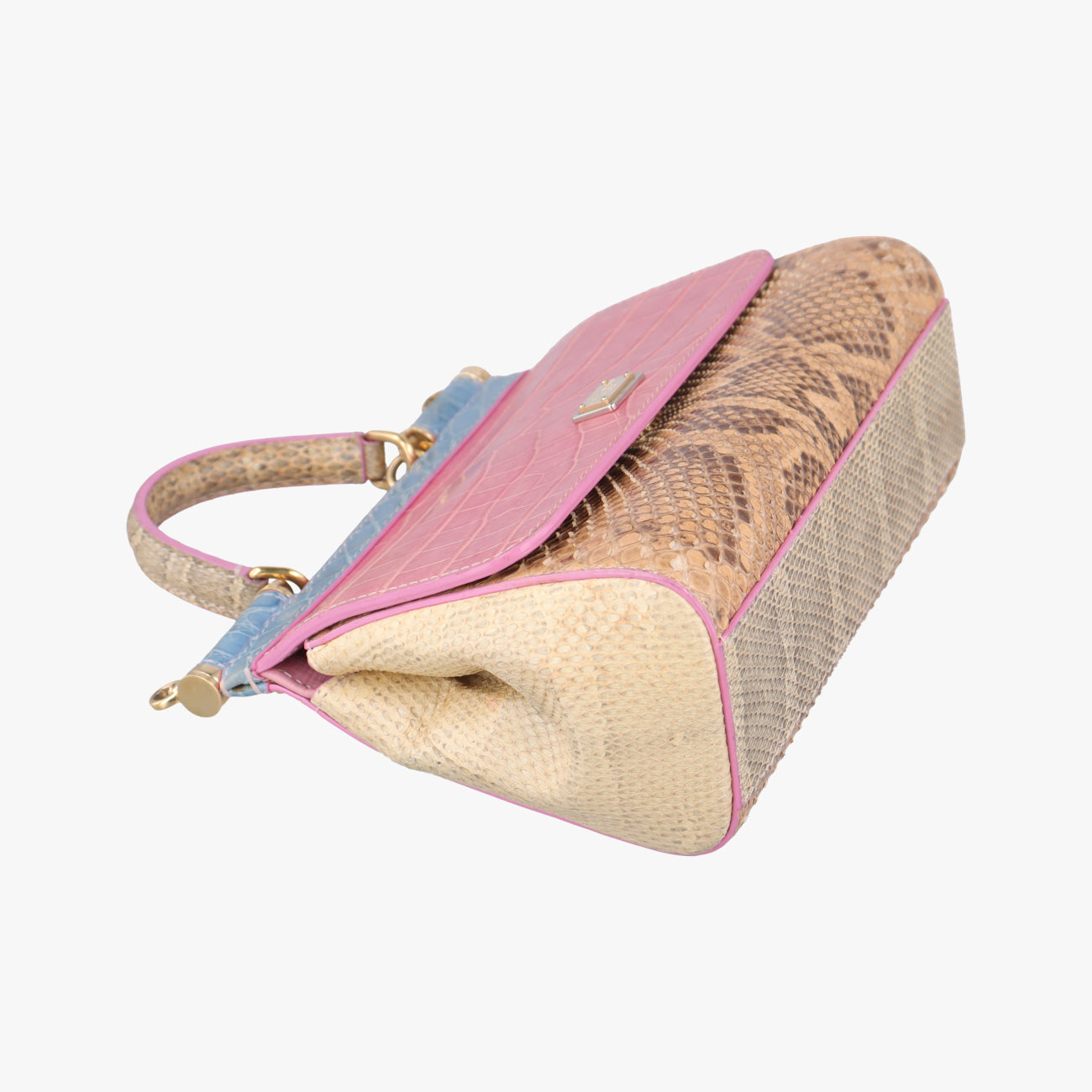 SICILYMulticolourLeather x Snakeskinシシリーマルチカラーレザー×ヘビ革