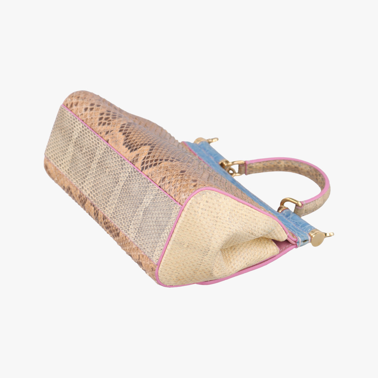 SICILYMulticolourLeather x Snakeskinシシリーマルチカラーレザー×ヘビ革