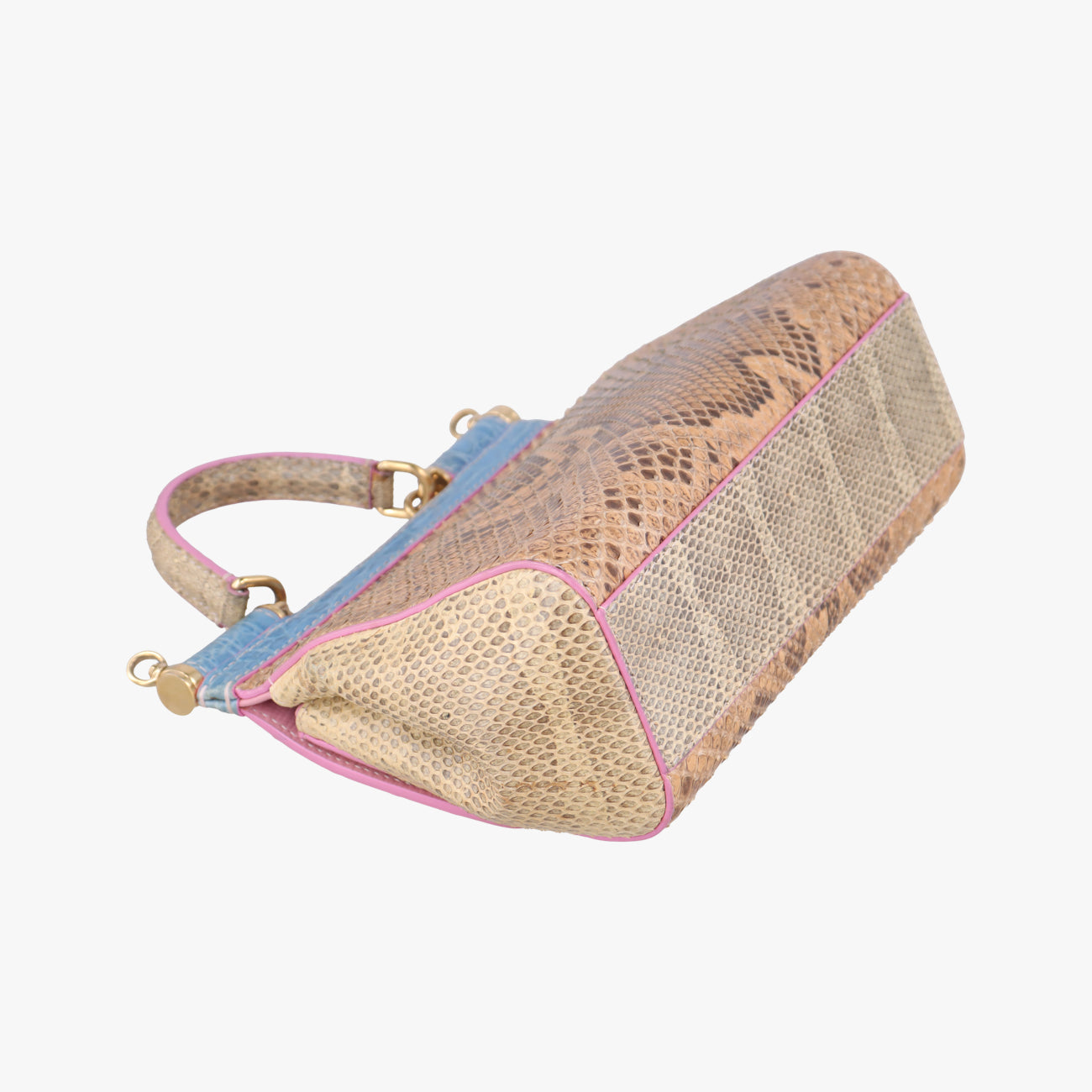 SICILYMulticolourLeather x Snakeskinシシリーマルチカラーレザー×ヘビ革
