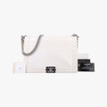 BOY CHANELWhitePatentA6702116191646ボーイシャネルホワイトパテントA6702116191646