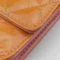 Matelasse coco markYellowPatentA3381417161413マトラッセ ココマークイエローパテントA3381417161413