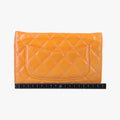 Matelasse coco markYellowPatentA3381417161413マトラッセ ココマークイエローパテントA3381417161413