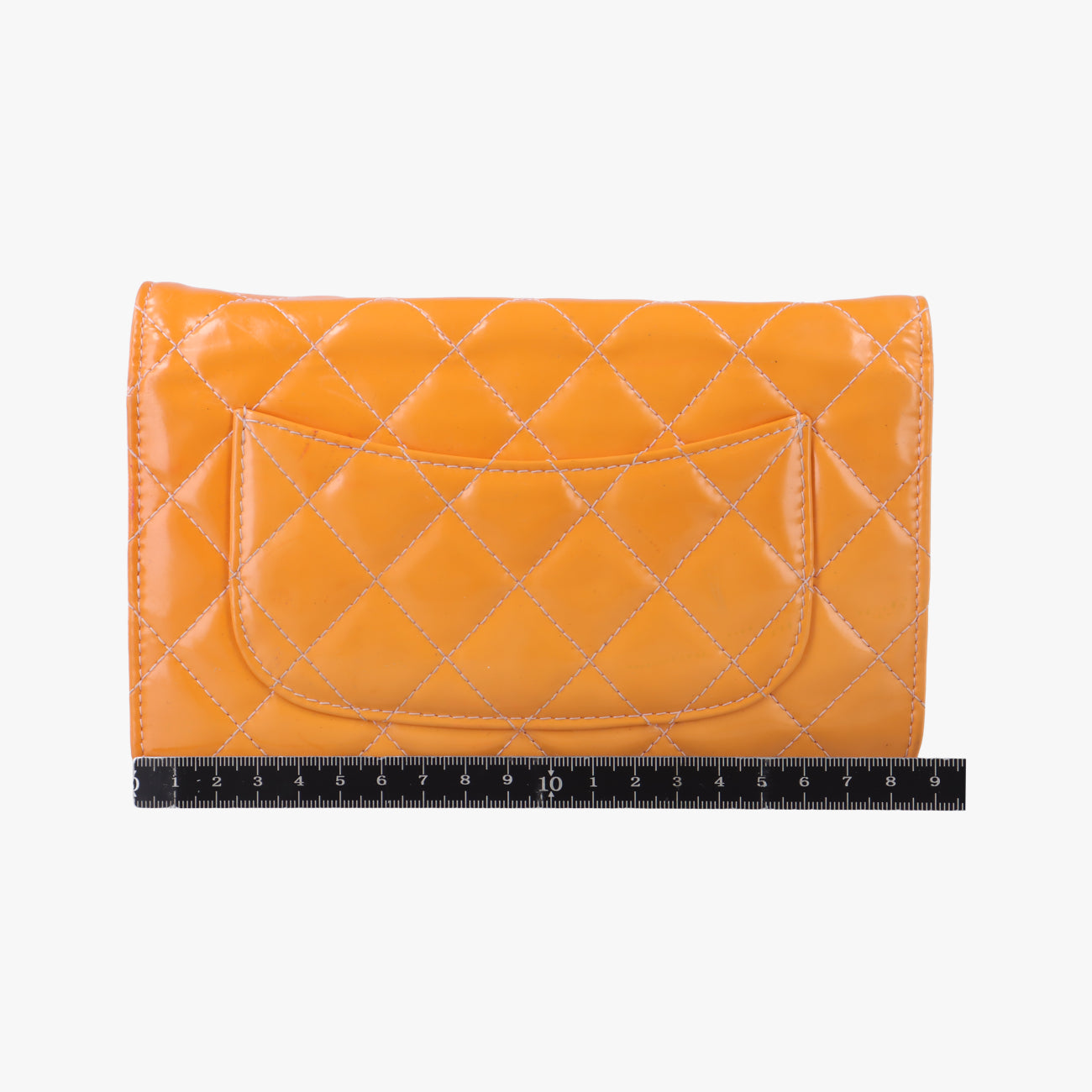 Matelasse coco markYellowPatentA3381417161413マトラッセ ココマークイエローパテントA3381417161413