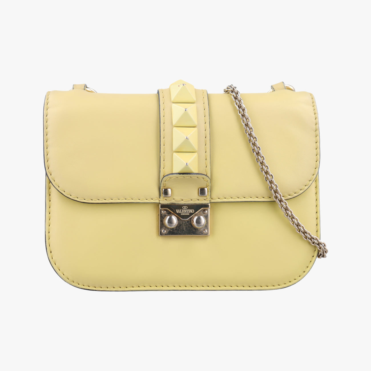 Rockstud Glam LockYellowLeatherBS-E312VL31ロックスタッズ グラムロックイエローレザーBS-E312VL31
