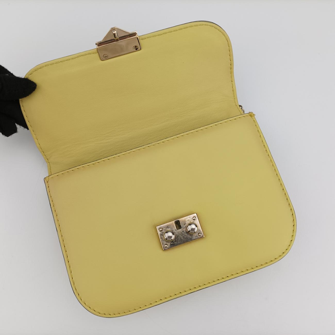 Rockstud Glam LockYellowLeatherBS-E312VL31ロックスタッズ グラムロックイエローレザーBS-E312VL31