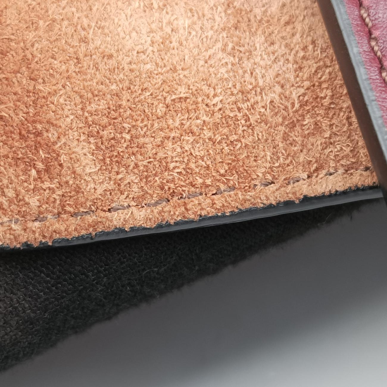 TrapezeDark brown x brown x burgundyLeatherW-SA-0171 S-PA-0181トラペーズダークブラウン×ブラウン×ボルドーレザーW-SA-0171 S-PA-0181