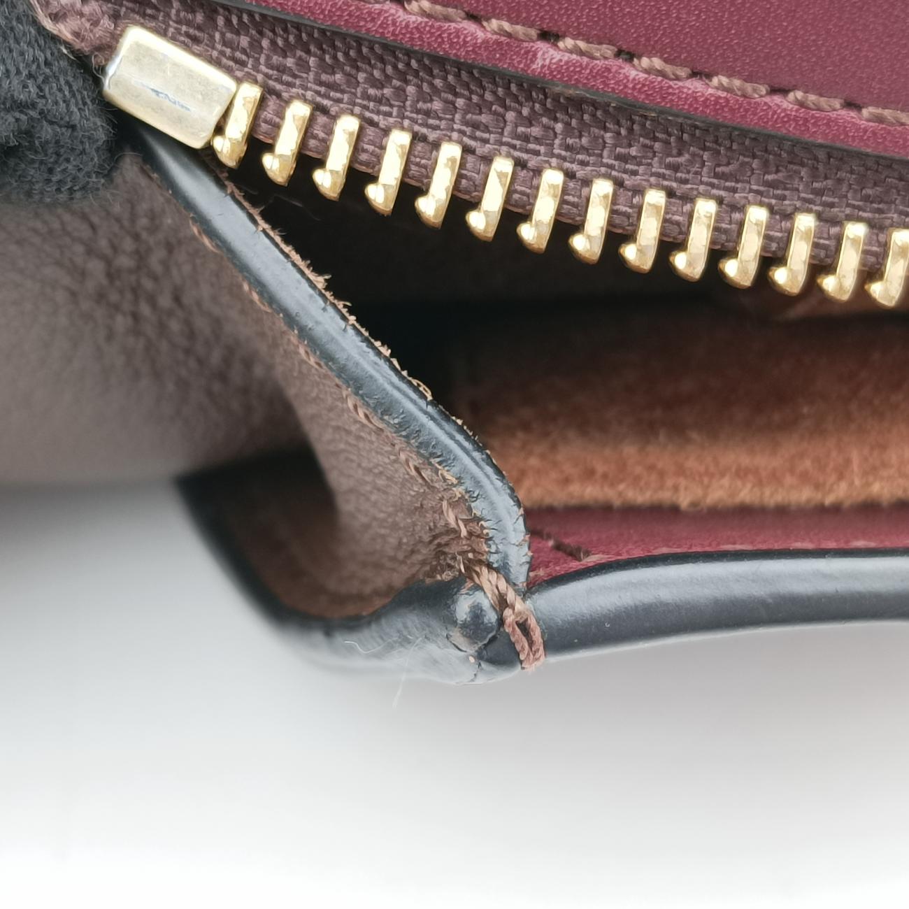 TrapezeDark brown x brown x burgundyLeatherW-SA-0171 S-PA-0181トラペーズダークブラウン×ブラウン×ボルドーレザーW-SA-0171 S-PA-0181