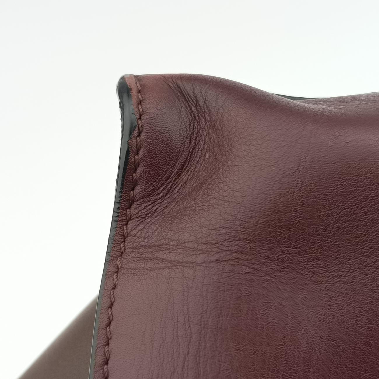 TrapezeDark brown x brown x burgundyLeatherW-SA-0171 S-PA-0181トラペーズダークブラウン×ブラウン×ボルドーレザーW-SA-0171 S-PA-0181