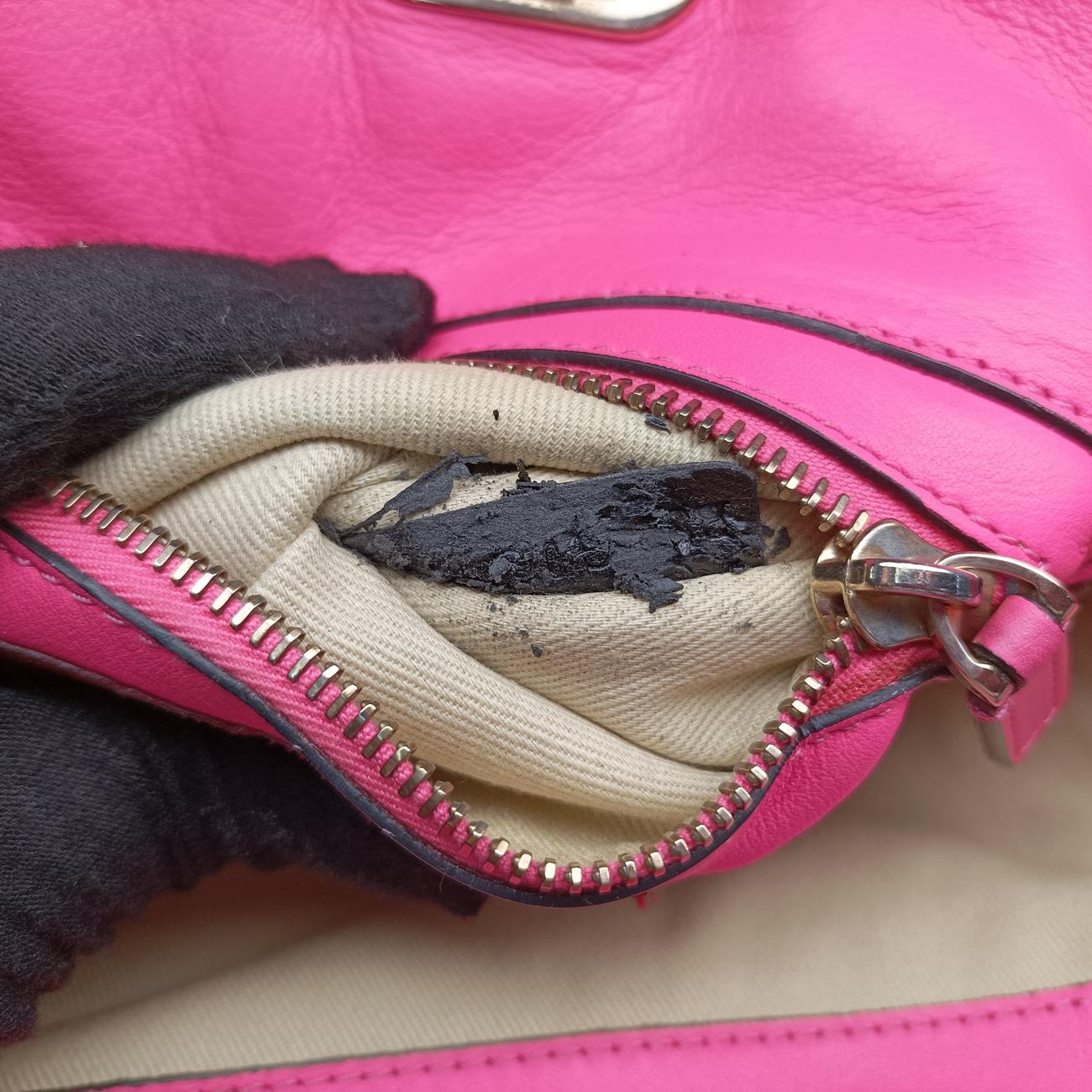 RockstudPinkLeatherLot number unknownロックスタッズピンクレザー製番不明