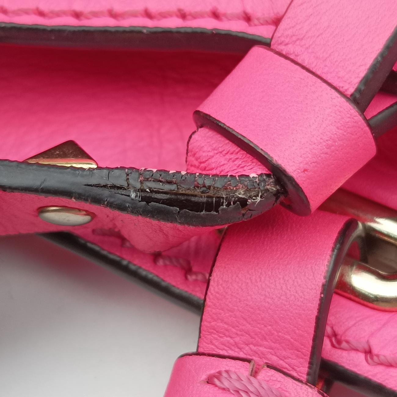 RockstudPinkLeatherLot number unknownロックスタッズピンクレザー製番不明