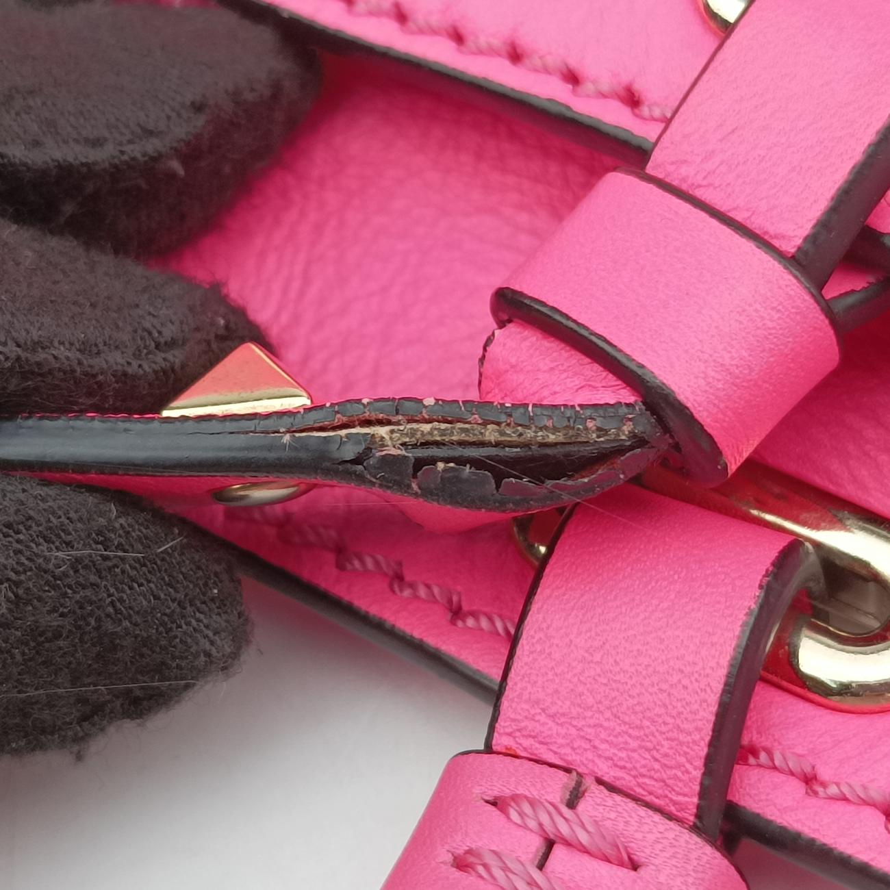 RockstudPinkLeatherLot number unknownロックスタッズピンクレザー製番不明