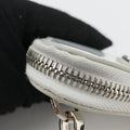 Triangle Chain PouchWhiteLeather230-Aトライアングル  チェーン ポーチホワイトレザー230-A