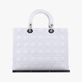 Lady DiorWhitelambskin16-BO-1101レディ ディオールホワイトラムスキン16-BO-1101