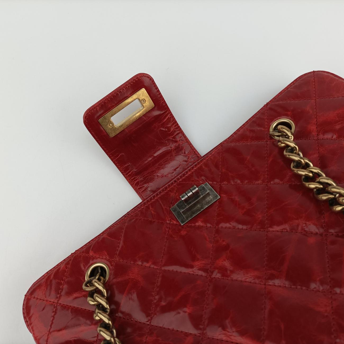 2.55 MatelasseRedLeatherA66817157460662.55 マトラッセレッドレザーA6681715746066