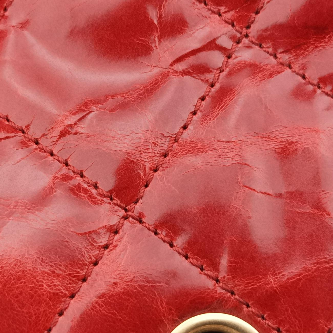 2.55 MatelasseRedLeatherA66817157460662.55 マトラッセレッドレザーA6681715746066