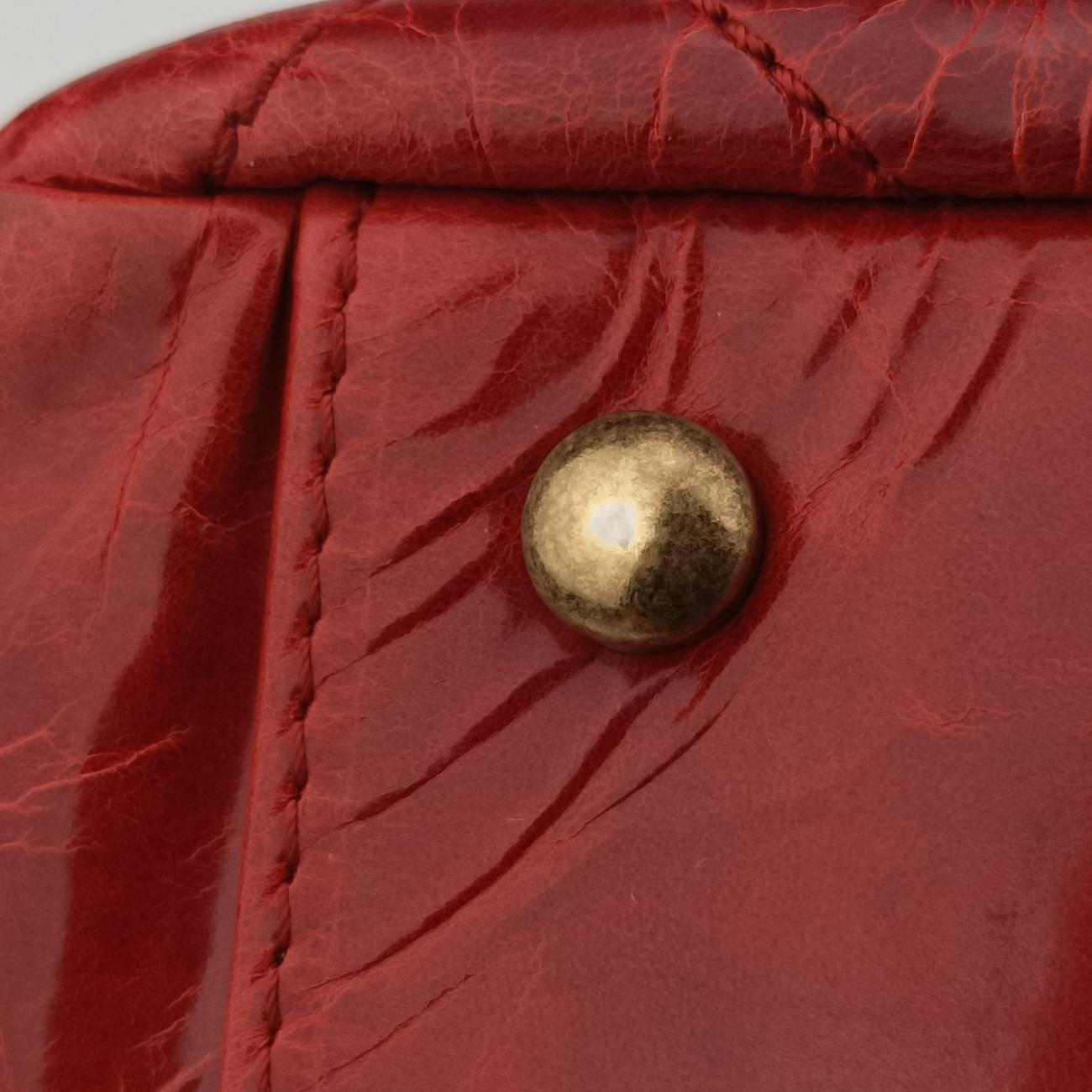 2.55 MatelasseRedLeatherA66817157460662.55 マトラッセレッドレザーA6681715746066