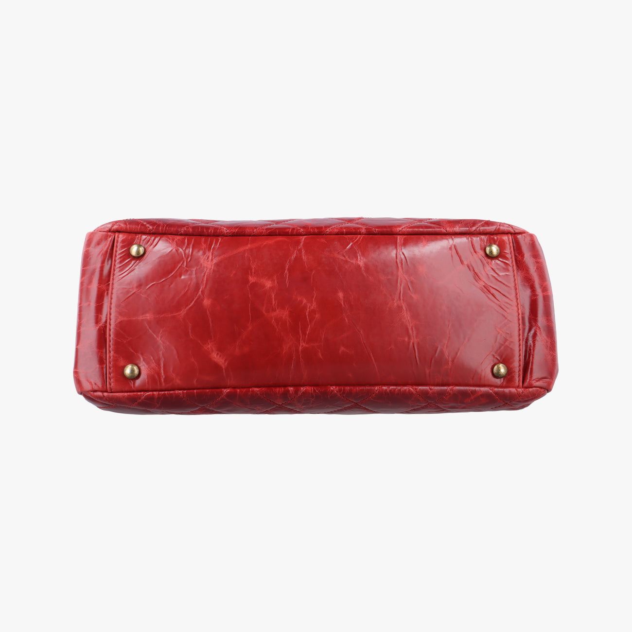 2.55 MatelasseRedLeatherA66817157460662.55 マトラッセレッドレザーA6681715746066