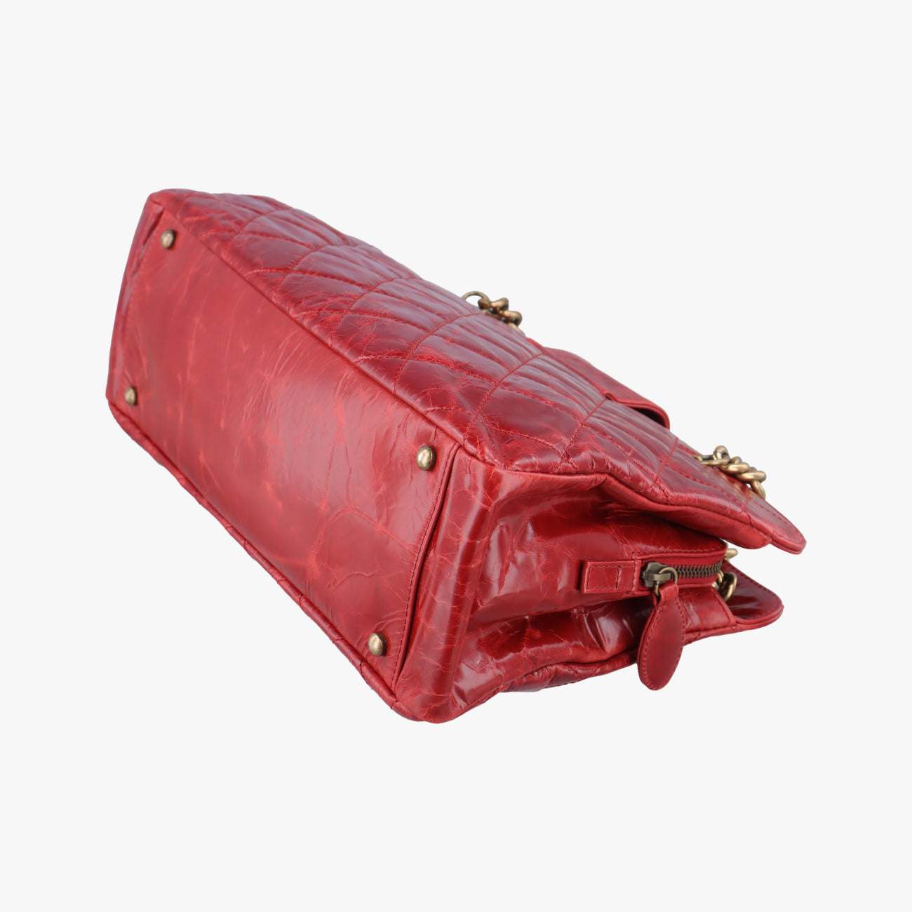 2.55 MatelasseRedLeatherA66817157460662.55 マトラッセレッドレザーA6681715746066