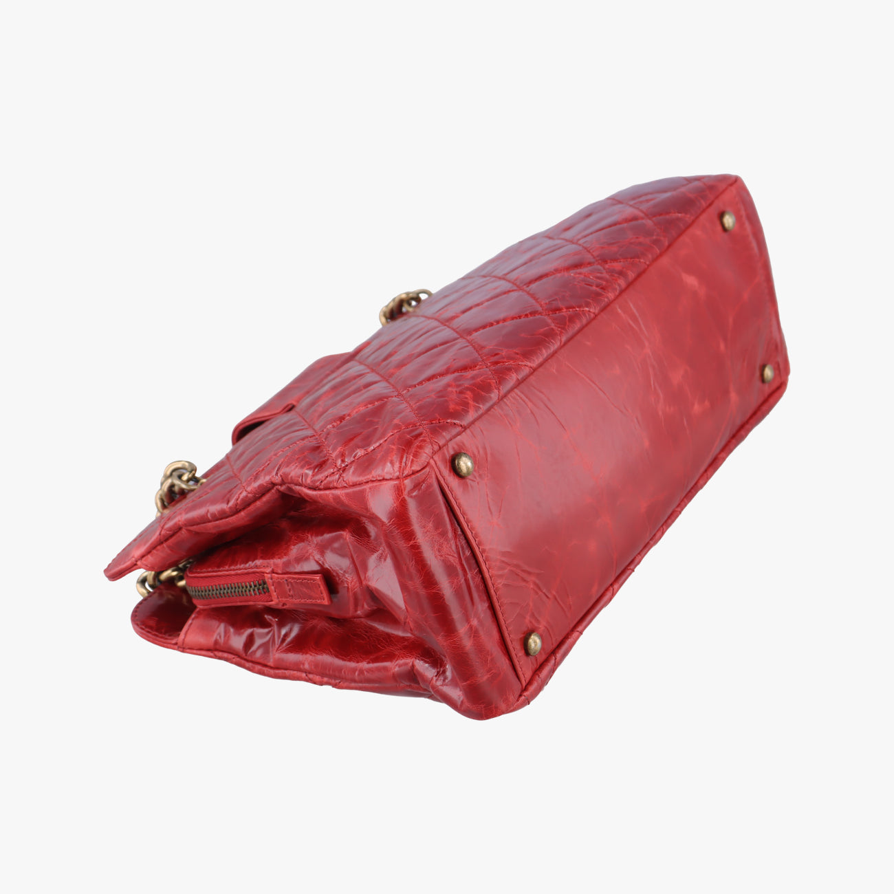 2.55 MatelasseRedLeatherA66817157460662.55 マトラッセレッドレザーA6681715746066