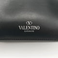 VLTN PrintBlackLeatherVLTN プリントブラックレザー