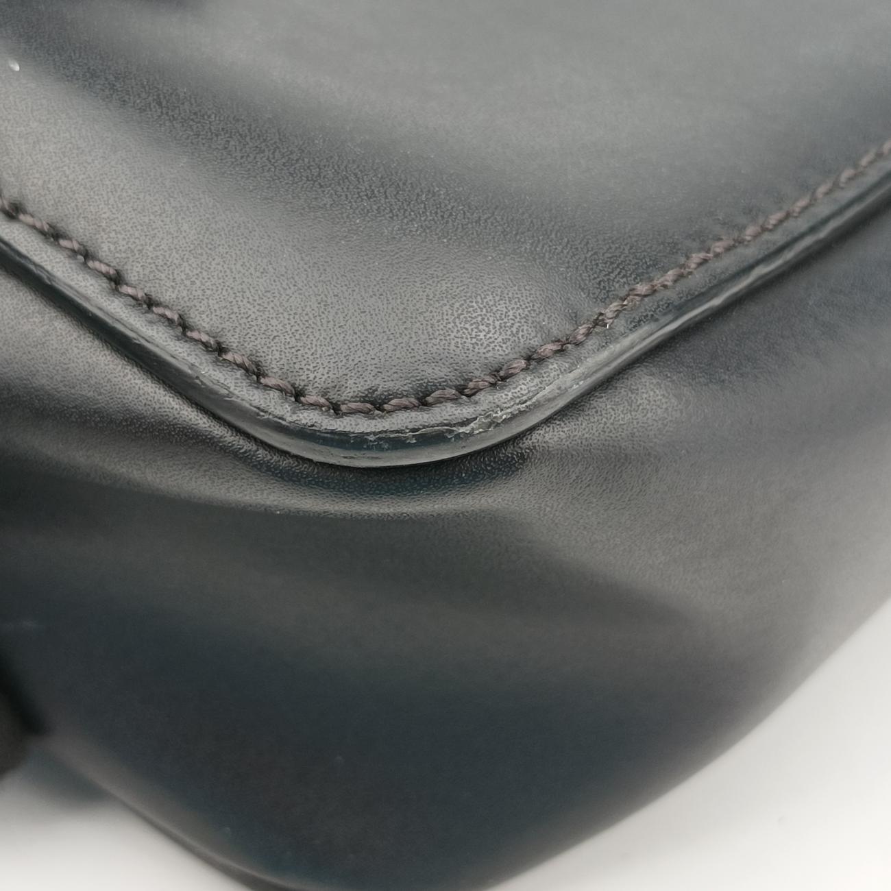 VLTN PrintBlackLeatherVLTN プリントブラックレザー