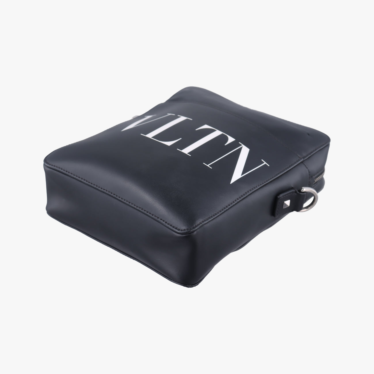 VLTN PrintBlackLeatherVLTN プリントブラックレザー