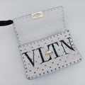 Rockstud SPIKE UPWhite x BlackleatherBL-Q122XQC2ロックスタッズスパイクホワイト×ブラックレザーBL-Q122XQC2