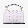 Rockstud SPIKE UPWhite x BlackleatherBL-Q122XQC2ロックスタッズスパイクホワイト×ブラックレザーBL-Q122XQC2