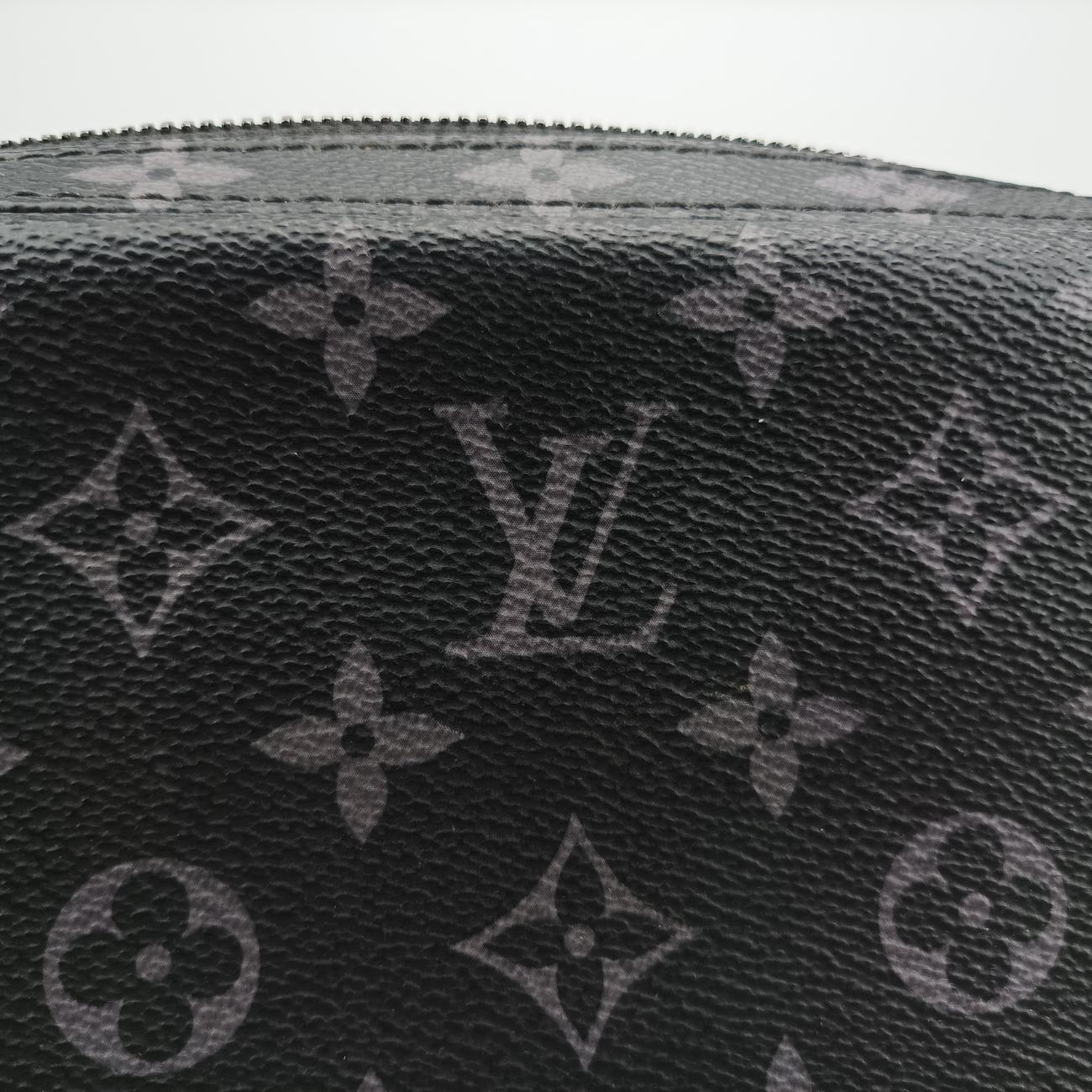 Steamer MessengerBLACKMonogram EclipseM45585ICチップスティーマー メッセンジャーブラックモノグラム エクリプスM45585ICチップ